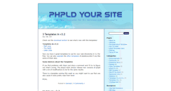 Desktop Screenshot of phpldyoursite.com