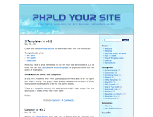 Tablet Screenshot of phpldyoursite.com